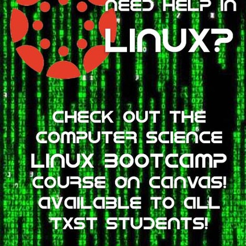 Need Help With Linux? New Linux Bootcamp course available via CANVAS.